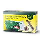 Deratizační stanička 2v1