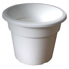Bílý květináč 14cm