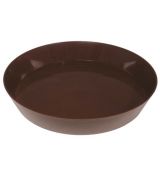 Miska pod květináč 18cm hnědá