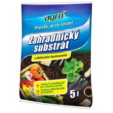 Zahradnický substrát AGRO 5 litrů
